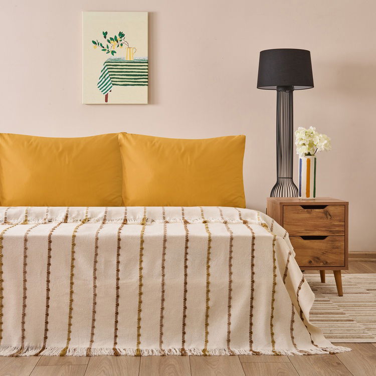  Evidea Soft Arenis Tek Kişilik Pike - Krem - 160x220 cm