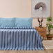  Evidea Soft Nautis Çift Kişilik Pike - Mavi - 200x220 cm