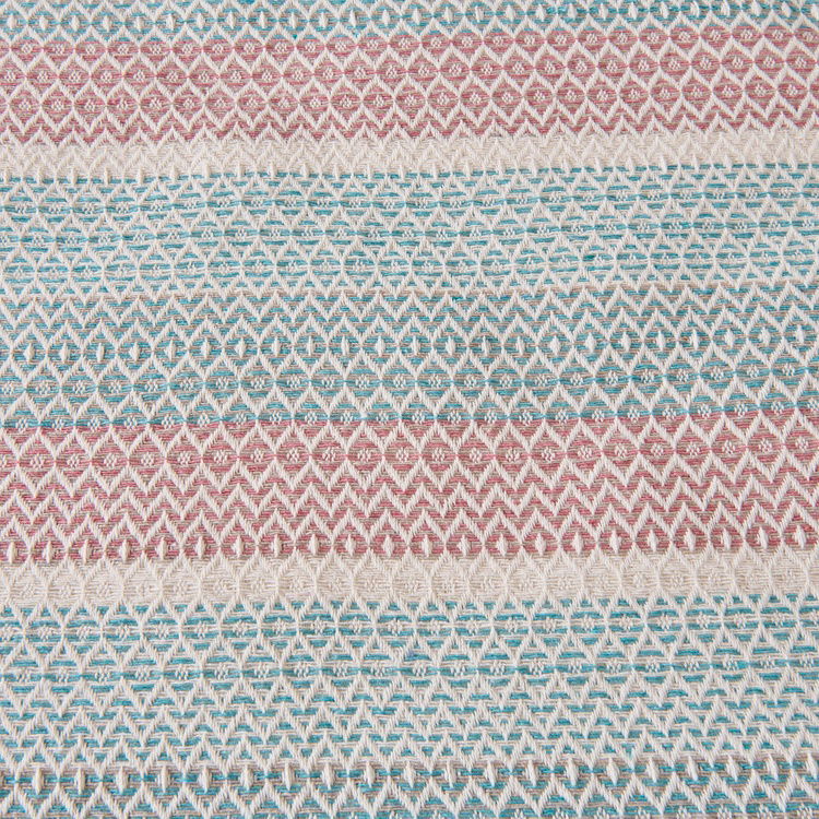  Evidea Soft Vita Tek Kişilik Pike - Ekru / Mavi - 160x230 cm