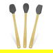  Valletta İndigo 3'lü Spatula Seti - Gri - 26 cm