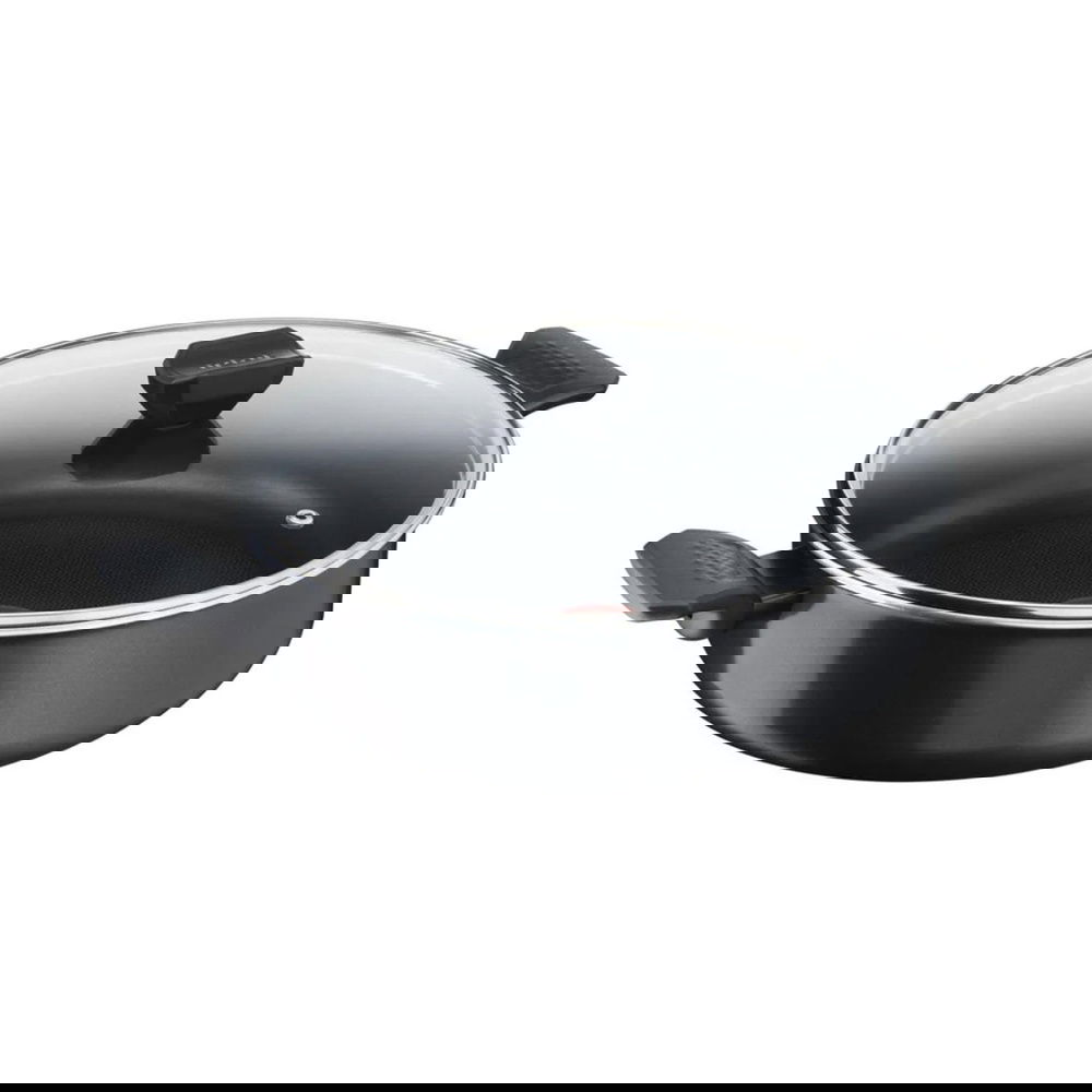  Tefal Tit 1X SimplyClean Kısa Tencere - Siyah - 24 cm