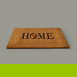  Giz Home Kırmızı Kalp Kapı Önü Paspası - Bej - 35x60 cm