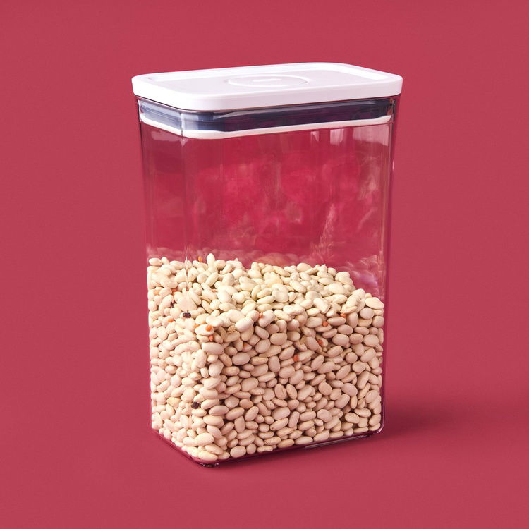  OXO Pop Container Orta Boy Dikdörtgen Saklama Kabı - Şeffaf - 2,6 lt