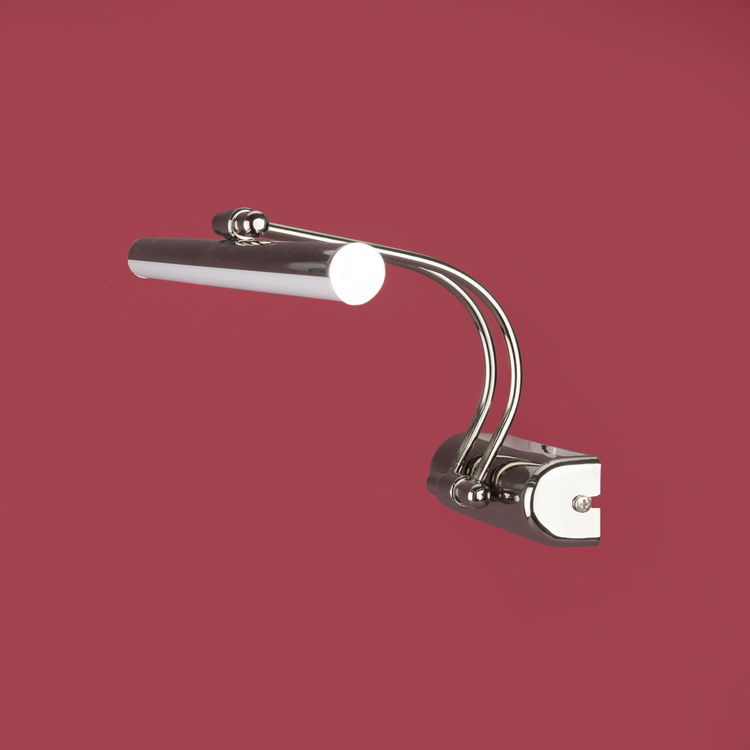  Nisa Luce Resim Tablo Aplik - Krom - 25x23x35 cm
