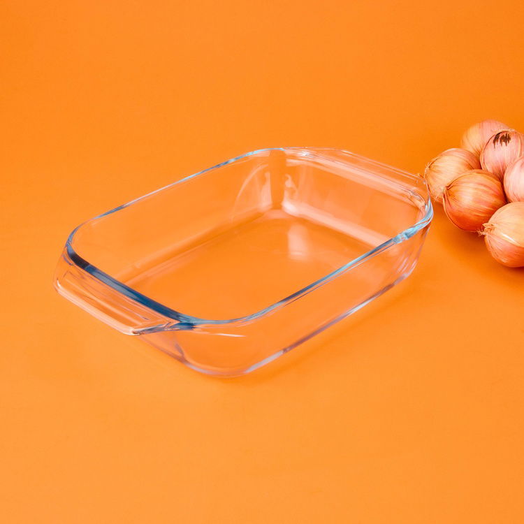  Pyrex Dikdörtgen Fırın Kabı - Şeffaf - 2,2 lt