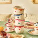  Evidea Kitchen Bon Appetit Kupa - Renkli - 290 ml