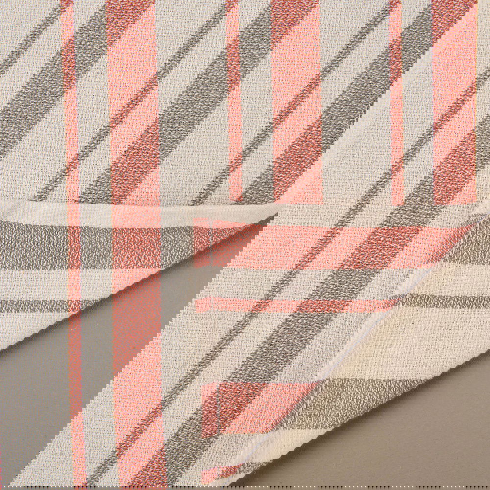  Evidea Soft Alno Masa Örtüsü - Ekru / Kiremit - 140x200 cm