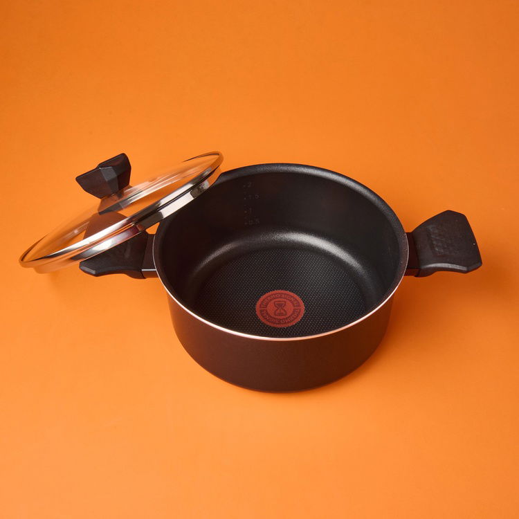 Tefal Tit 1X SimplyClean Derin Tencere - Siyah - 20 cm