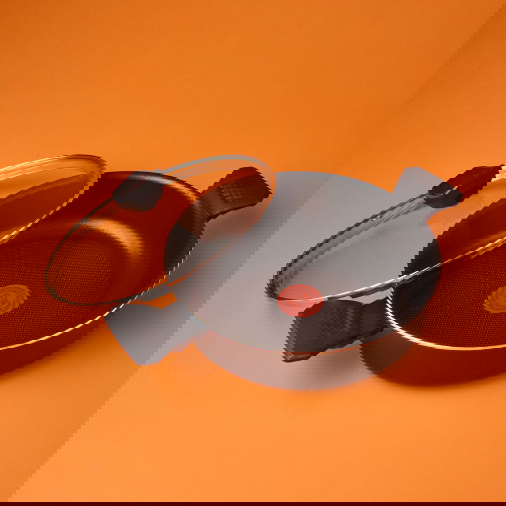  Tefal Tit 1X SimplyClean Kısa Tencere - Siyah - 24 cm