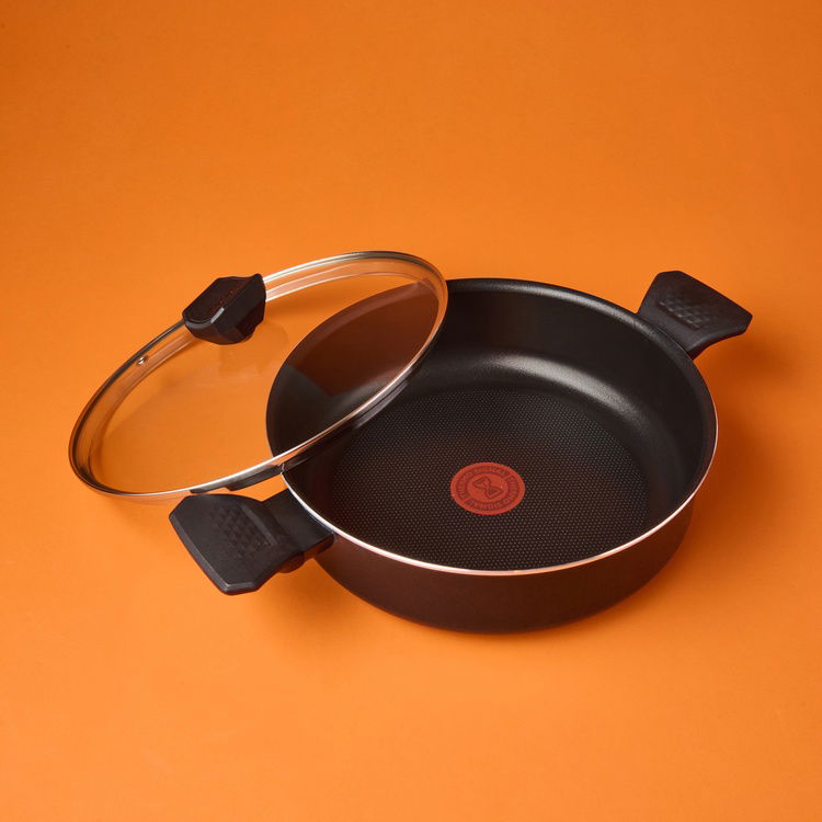  Tefal Tit 1X SimplyClean Kısa Tencere - Siyah - 24 cm