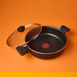  Tefal Tit 1X SimplyClean Kısa Tencere - Siyah - 24 cm