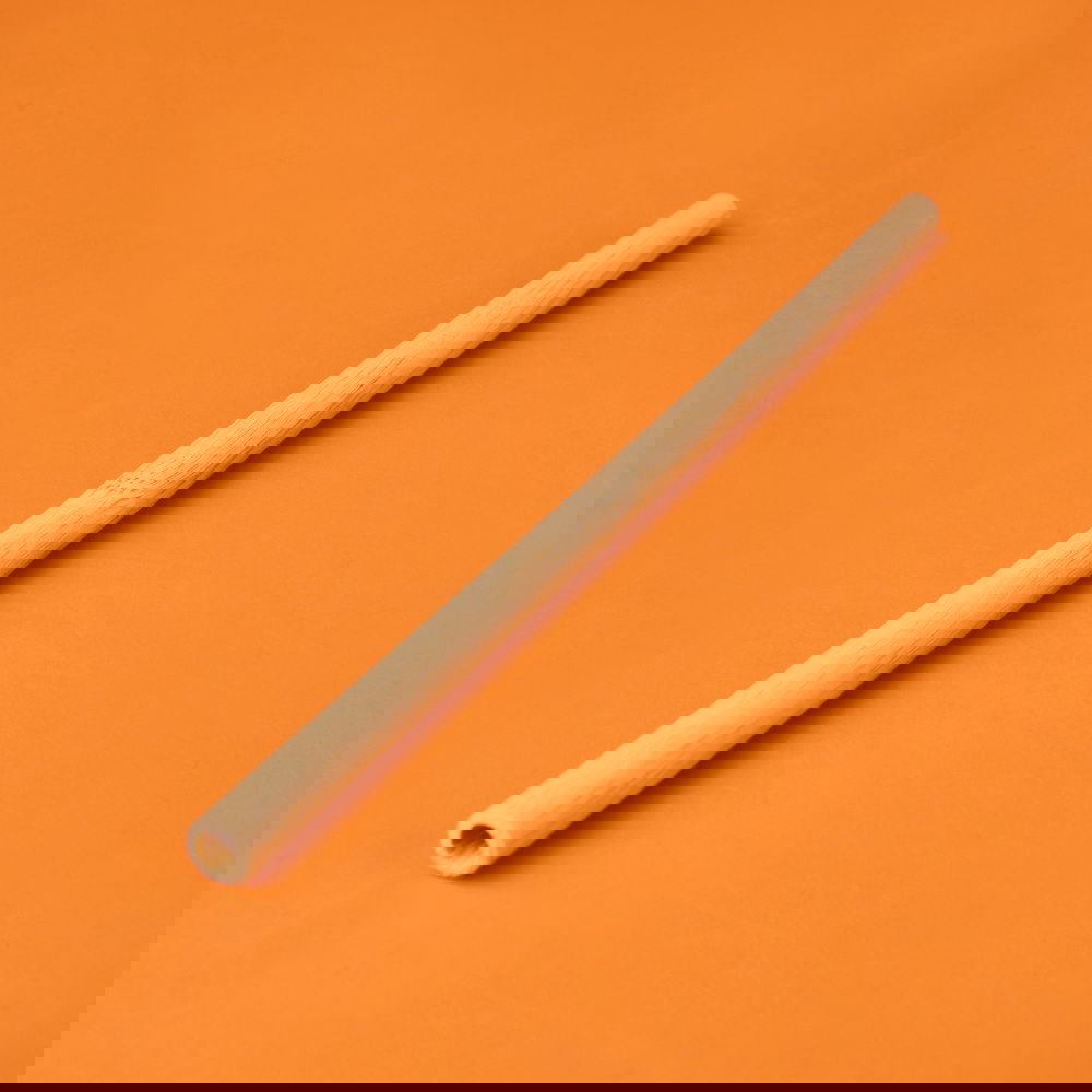  Mien 6'lı Bambu Pipet - Açık Kahverengi - 20 cm