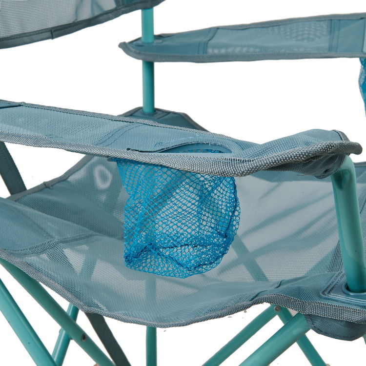  Bestchoice Fileli Kamp Sandalyesi - Mavi - 72x44x78 cm