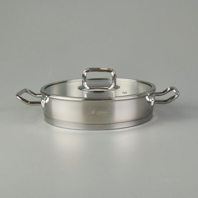  ArYıldız Vento Prestige 8 Parça Çelik Tencere Seti - Inox