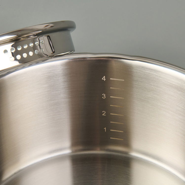  ArYıldız Vento Prestige 8 Parça Çelik Tencere Seti - Inox