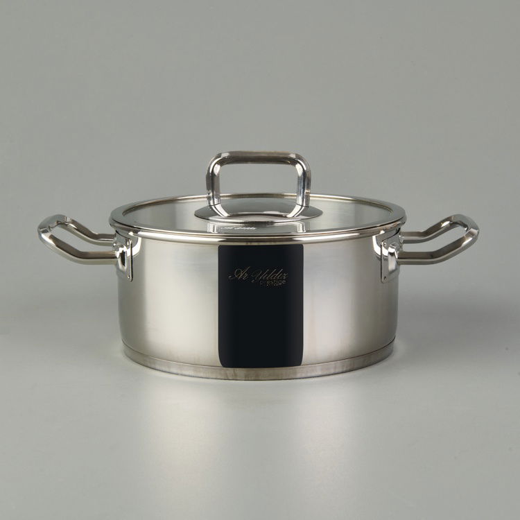  ArYıldız Vento Prestige 8 Parça Çelik Tencere Seti - Inox