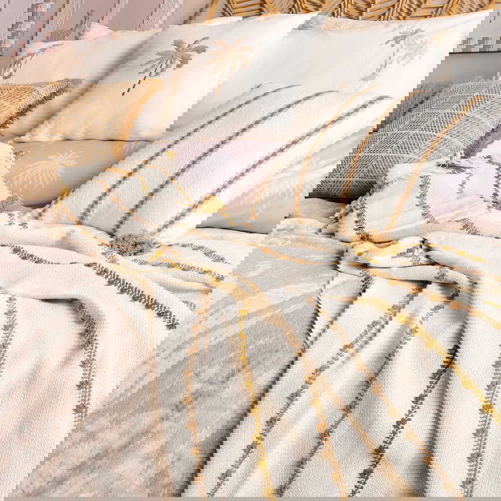  Evidea Soft Arenis Tek Kişilik Pike - Krem - 160x220 cm