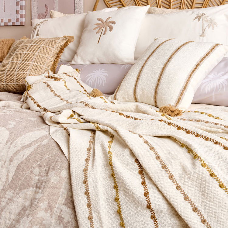  Evidea Soft Arenis Tek Kişilik Pike - Krem - 160x220 cm