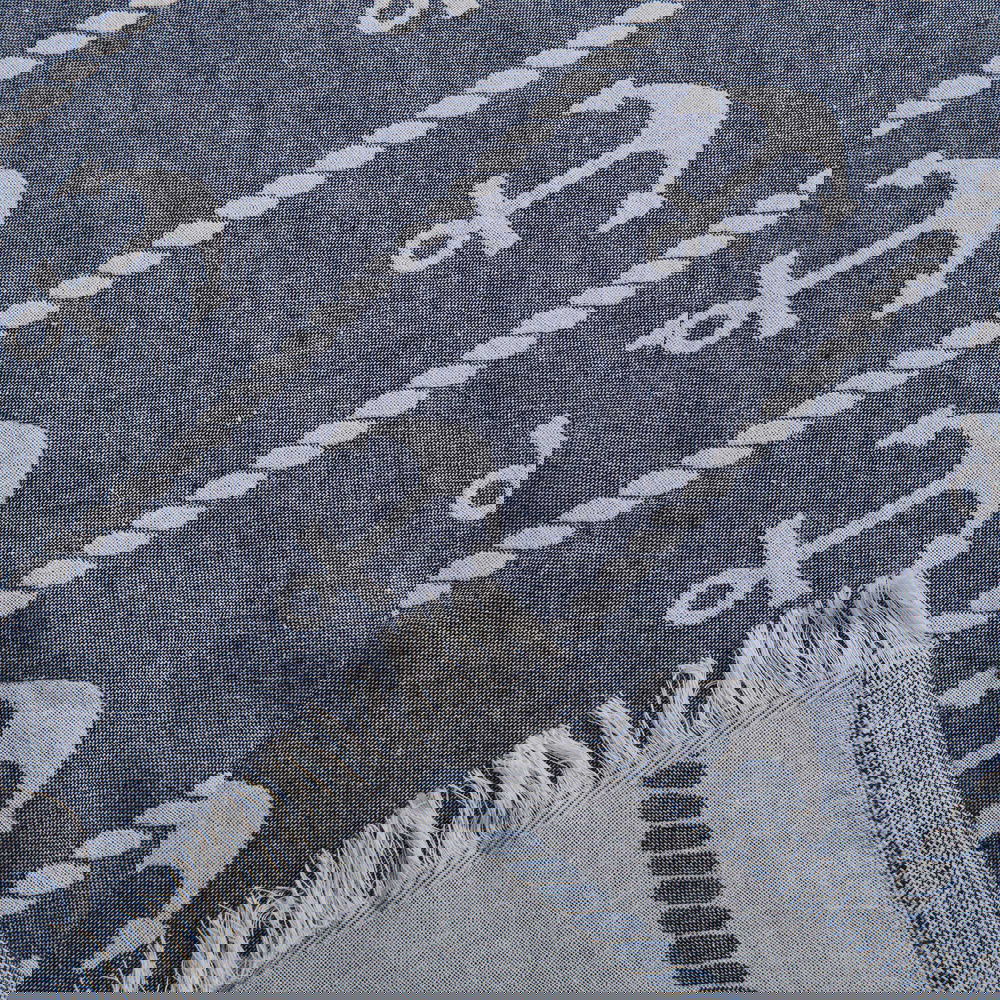  Evidea Soft Çapa Desenli Peştamal - Mavi - 90x160 cm