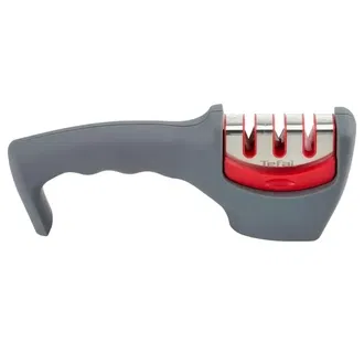 Tefal Fresh Kitchen Bıçak Bileyici - Gri / Kırmızı - 16 cm