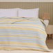  Evidea Soft Radiant Tek Kişilik Pike - Ekru / Mavi - 160x230 cm