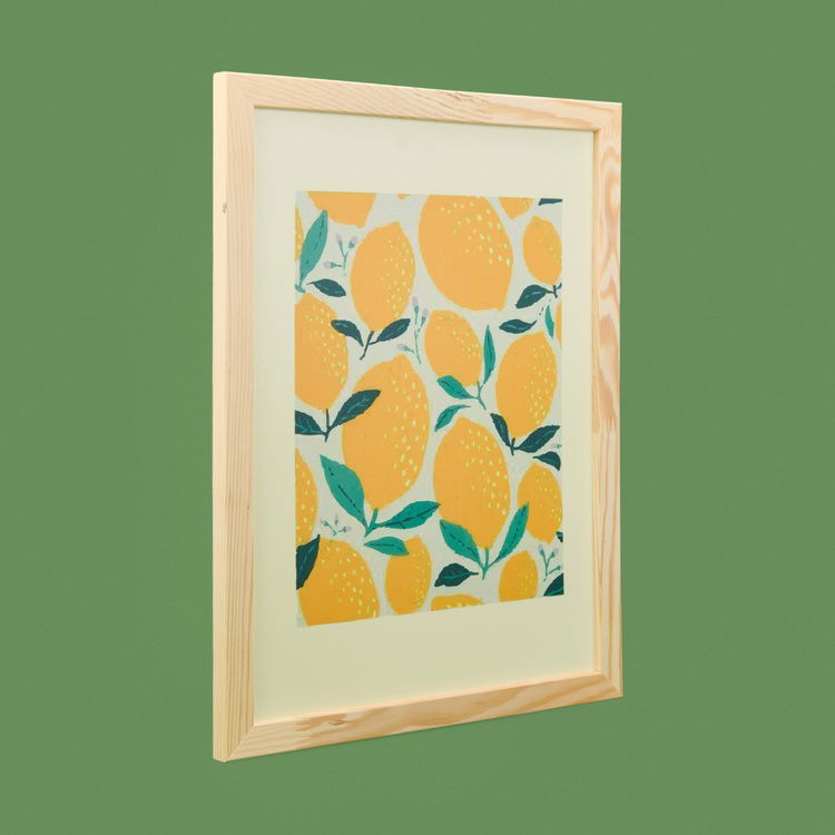  Evidea Deco Lime Cello Duvar Panosu - Sarı - 30x40 cm