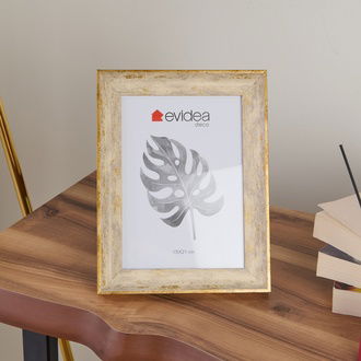 Evidea Deco Dandelion Çerçeve - Krem - 15x21 cm
