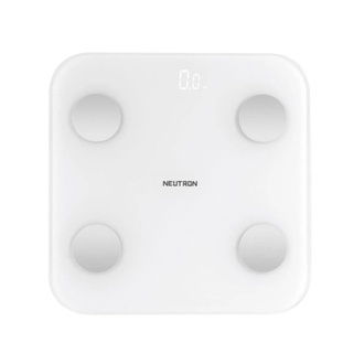 Neutron Akıllı Bluetooth Yağ Ölçerli Baskül - Beyaz