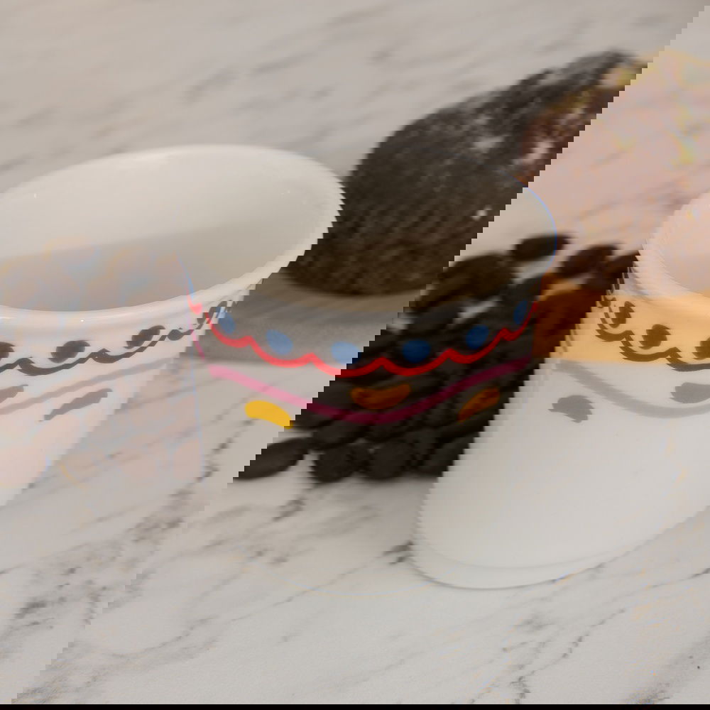  Evidea Kitchen Magique Espresso Fincanı - Renkli - 80 ml