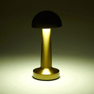 KRD Home Chiesa Led Dokunmatik Lamba - Gold - 23 cm