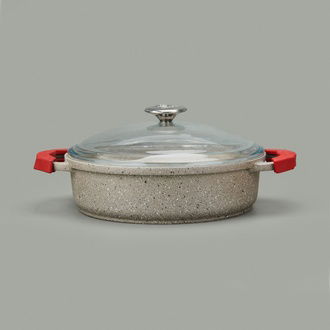 MasterChef Döküm Karnıyarık Tenceresi - Siyah - 26 cm