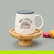  Evidea Kitchen Here Comes The Sun Kupa - Krem - 450 ml