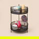  Evidea Bath İki Katlı Fileli Organizer - Siyah - 28x20 cm