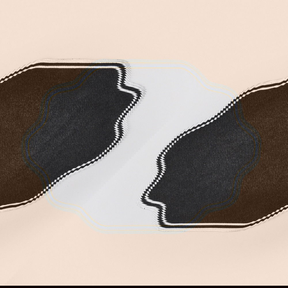  Evidea Soft Elegant Amerikan Servis - Siyah - 30x50 cm
