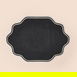  Evidea Soft Elegant Amerikan Servis - Siyah - 30x50 cm