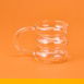  Mien Round Cam Kupa - Şeffaf - 550 ml