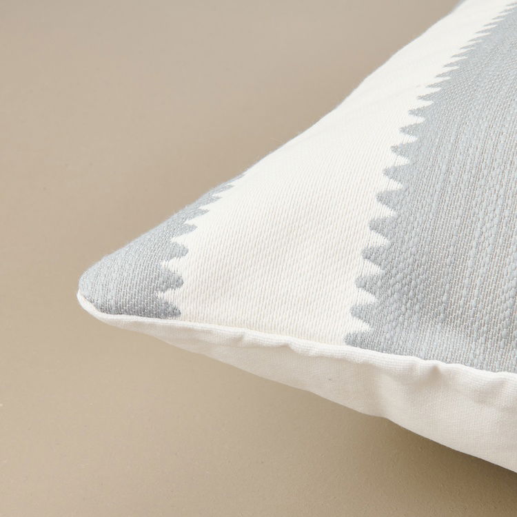  Evidea Soft Line Kırlent - Ekru / Gri - 40x60 cm