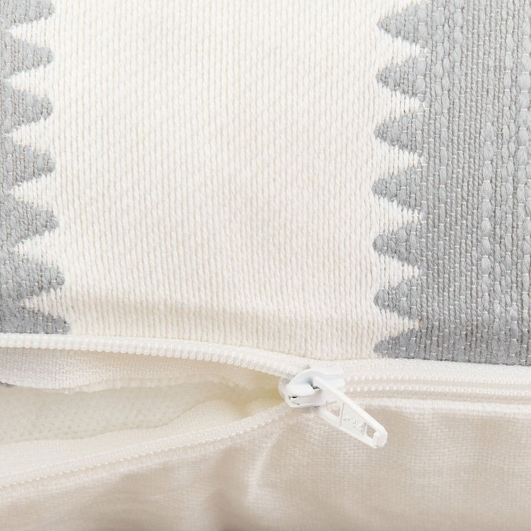  Evidea Soft Line Kırlent - Ekru / Gri - 40x60 cm