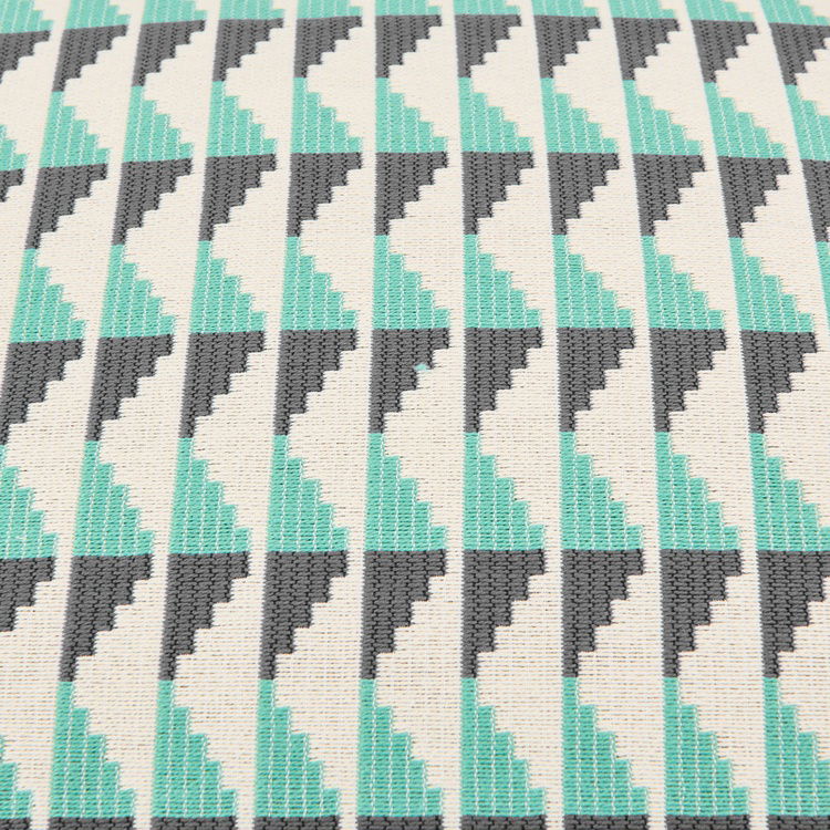  Evidea Soft Lalbahar Kırlent - Ekru / Mavi - 40x60 cm