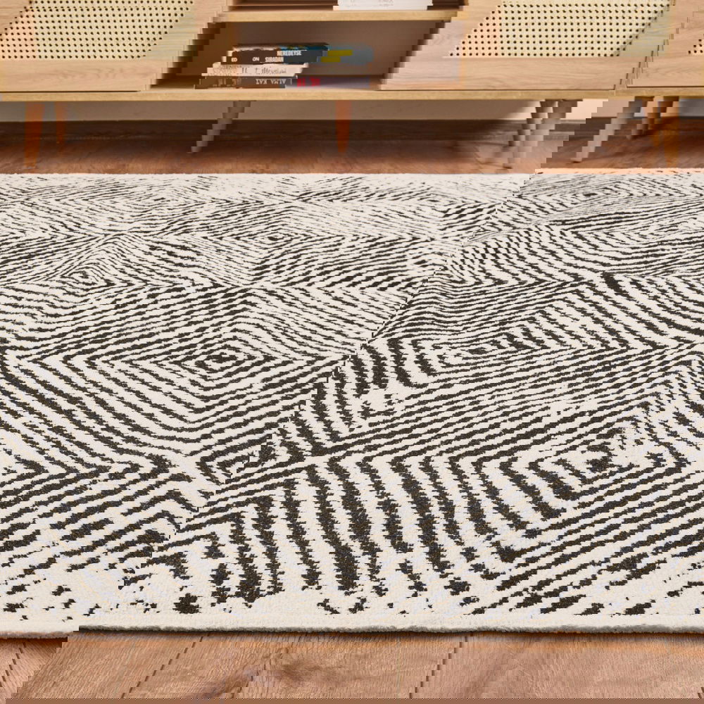  Evidea Soft Oad Halı - Siyah - 160x230 cm