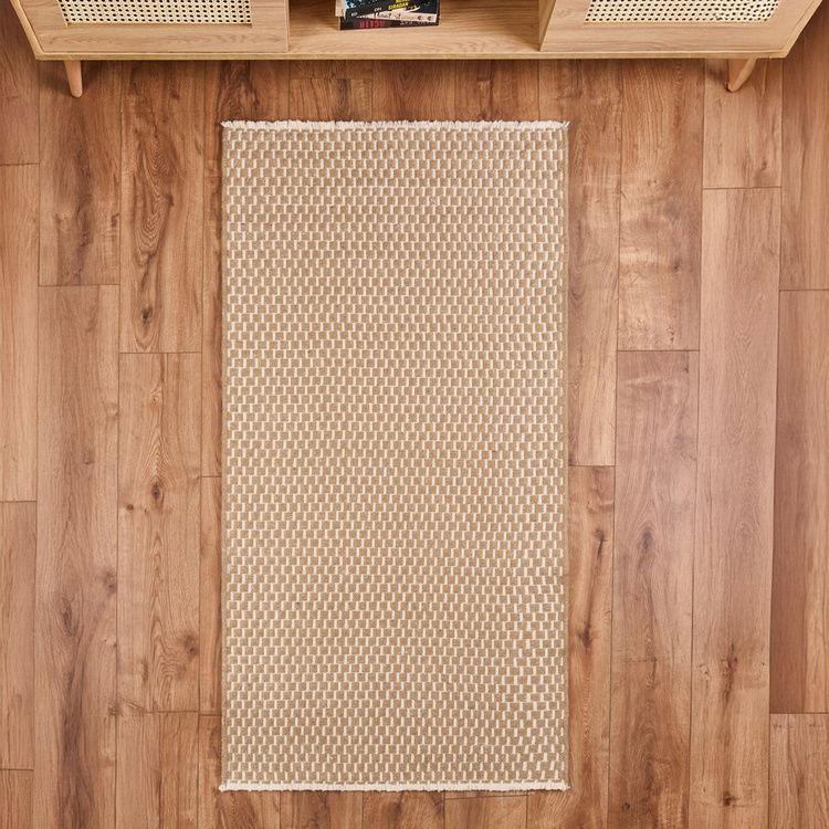  Evidea Soft Vime Halı - Bej - 80x150 cm