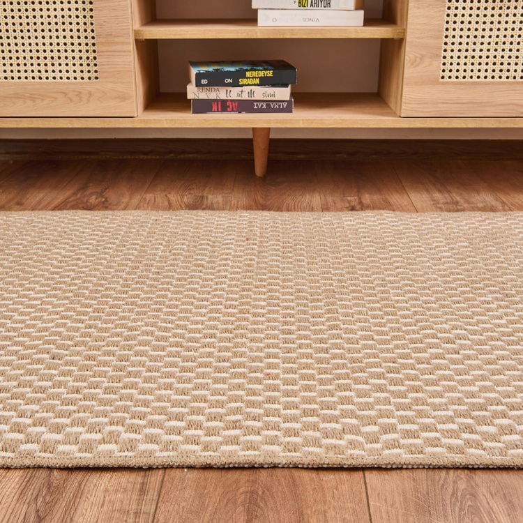  Evidea Soft Vime Halı - Bej - 80x150 cm