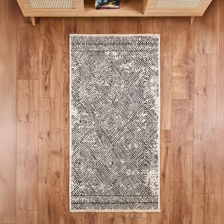  Evidea Soft Oad Halı - Siyah - 80x150 cm