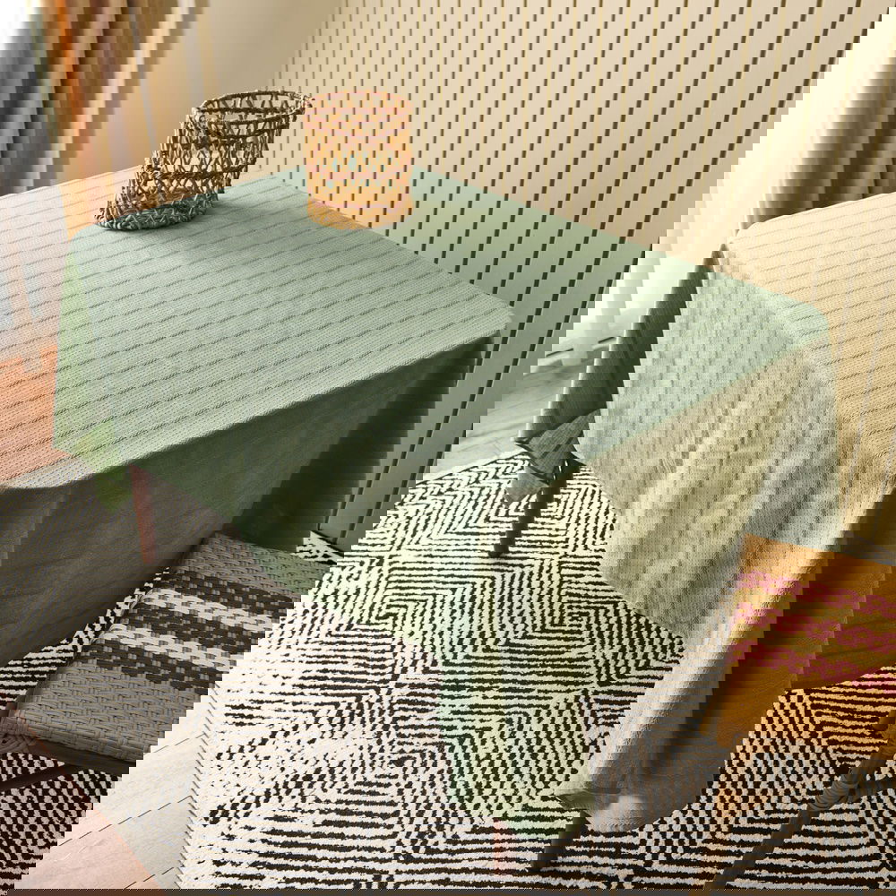  Evidea Soft Granny Masa Örtüsü - Yeşil - 140x200 cm