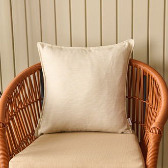 Evidea Soft Palm Breeze Haris Kırlent - Bej - 45x45 cm