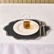  Evidea Soft Elegant Amerikan Servis - Siyah - 30x50 cm