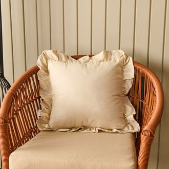 Evidea Soft Fancy Kırlent - Bej - 40x40 cm