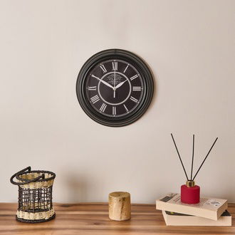 Volante Classic Vintage Saat - Siyah - 30 cm