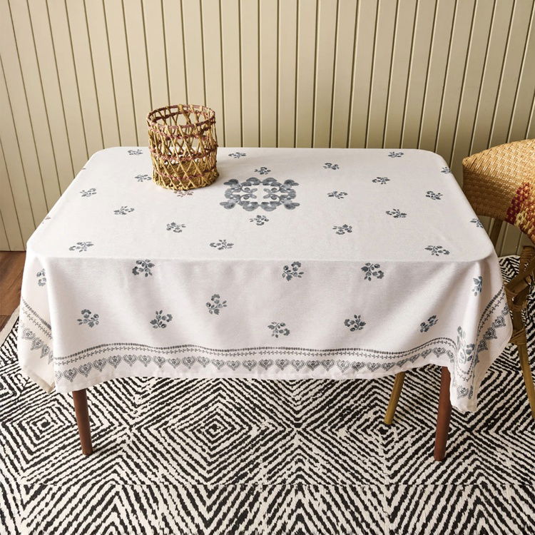  Evidea Soft St Tropez Masa Örtüsü - Ekru - 150x150 cm