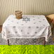  Evidea Soft St Tropez Masa Örtüsü - Ekru - 150x150 cm